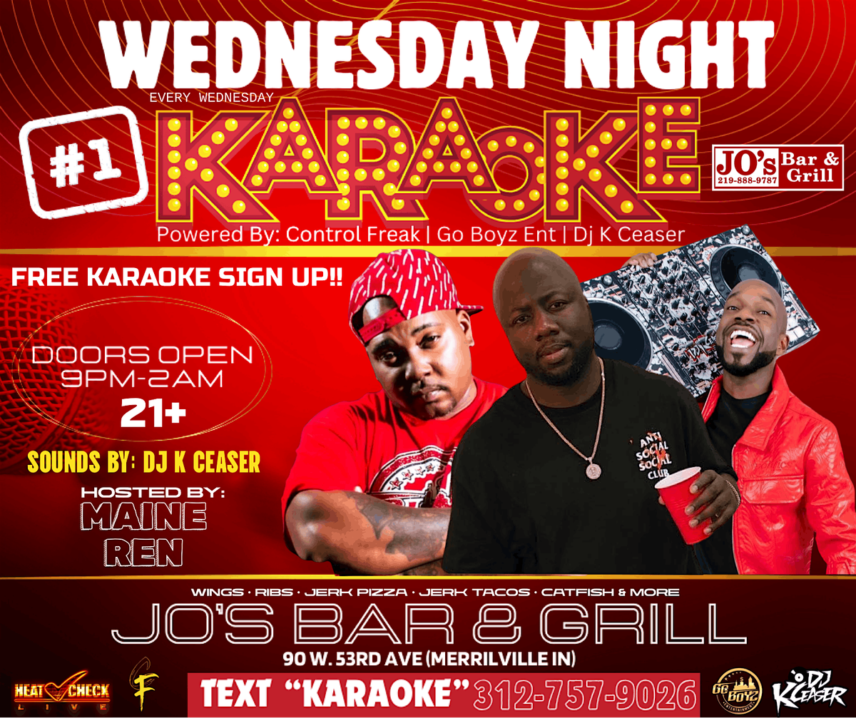 WEDNESDAY Night Karaoke Party