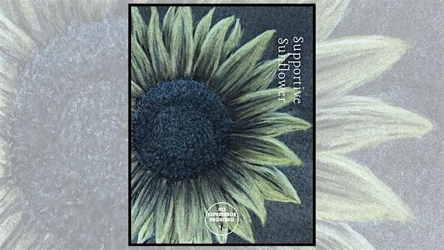 Fundraiser - Charcoal Drawing Event "Sunflower" in Portage