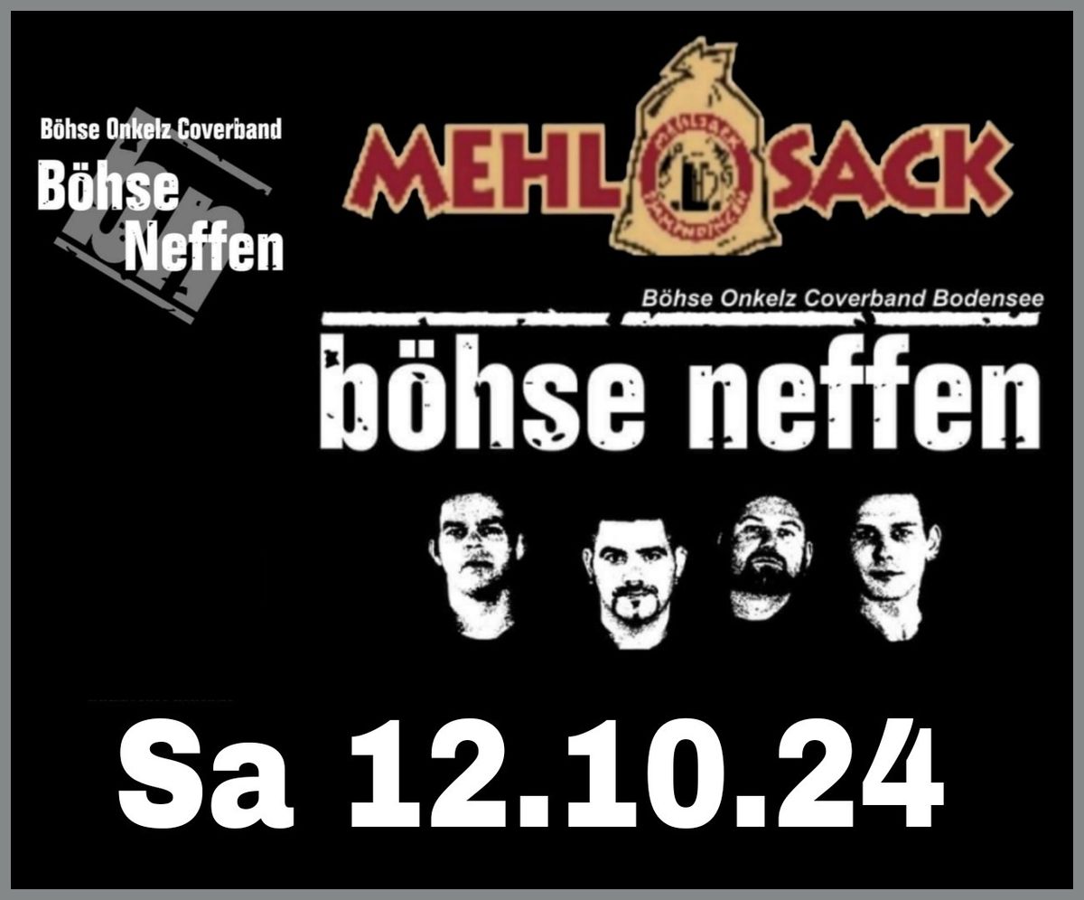 b\u00f6hse Neffen - b\u00f6hse Onkelz Coverband live im Mehlsack 