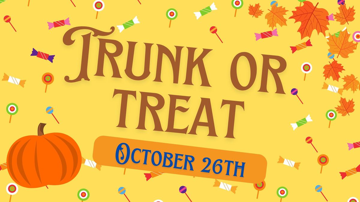 Trunk or Treat!\ud83c\udf89