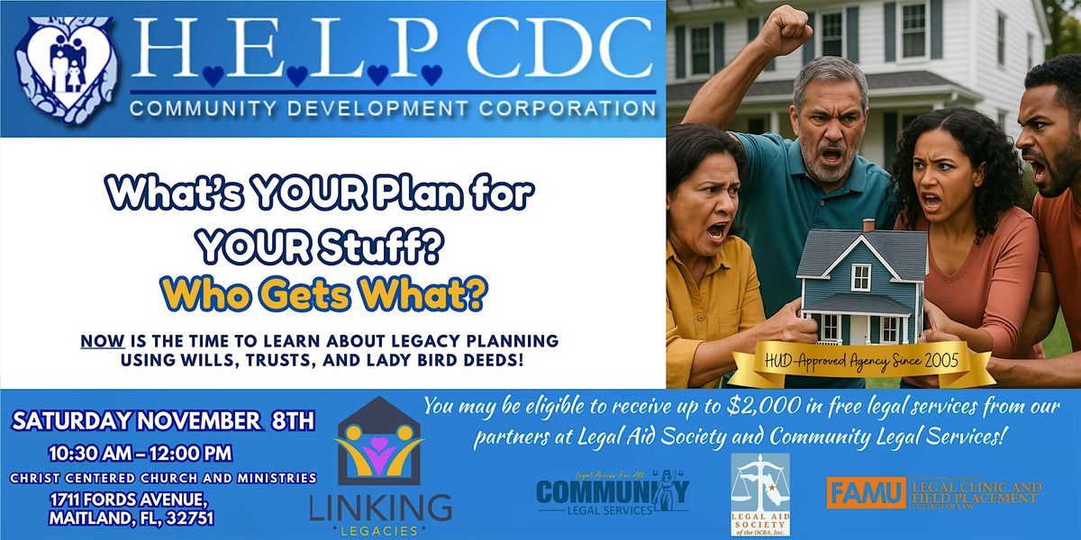 Heirs' Property & Estate Planning Education  Session