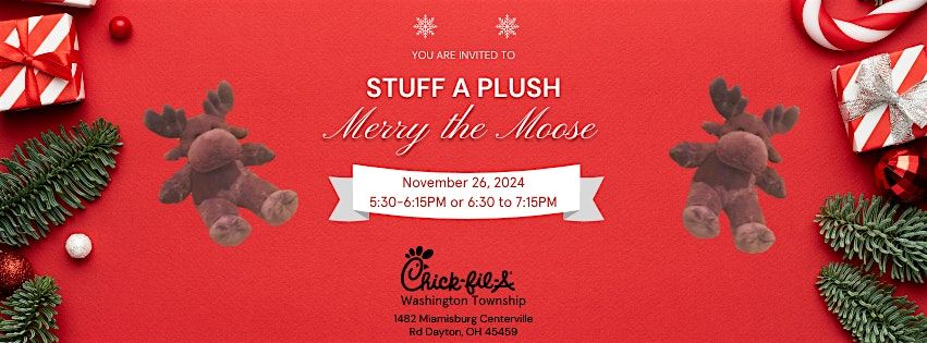 Stuff a Plush-Merry the Moose