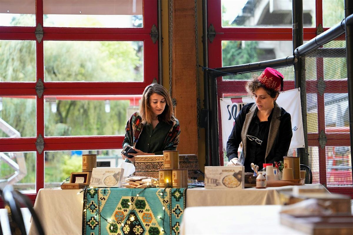 Pop-Up Cafe: Turkish\/Syrian Coffee on Hot Sand & Delights