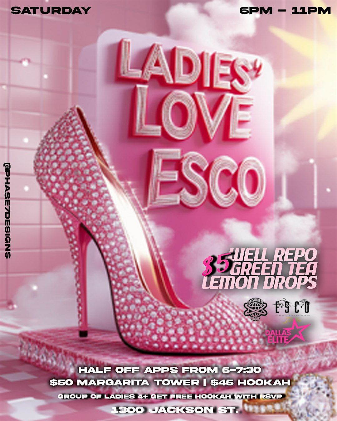 Ladies Love Esco Saturdays