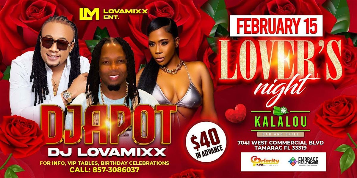 LOVER'S NIGHT WITH DJAPOT & DJ LOVA MIXX