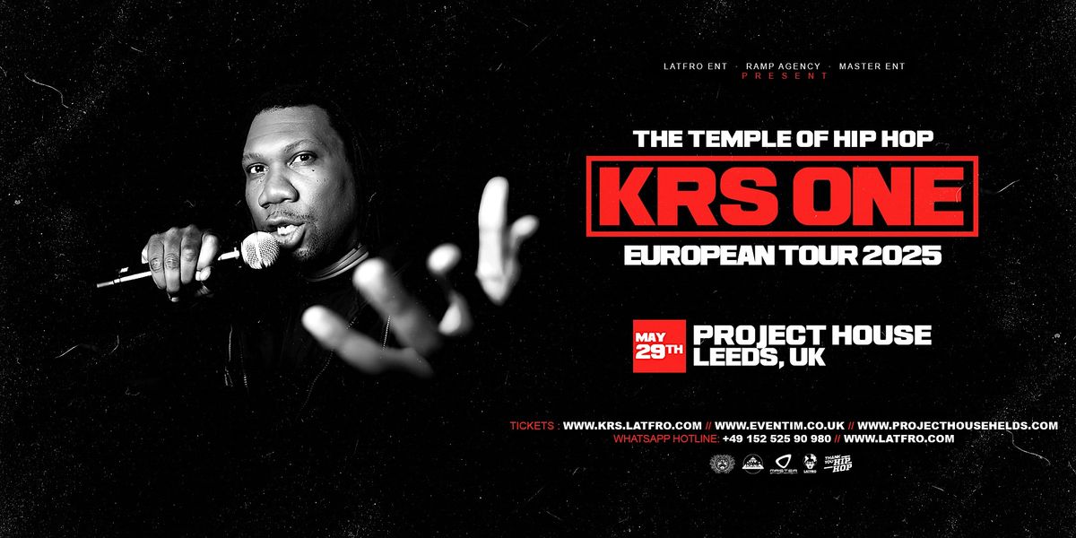 KRS One Live in Leeds