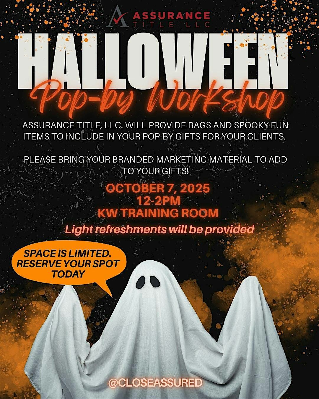 Halloween Pop -By Workshop