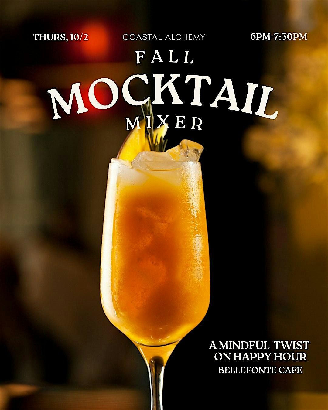 Fall Mocktail Mixer