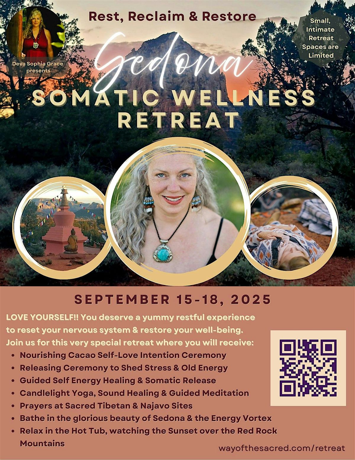 Sedona Somatic Wellness Retreat, 4 Days \/3 Nights