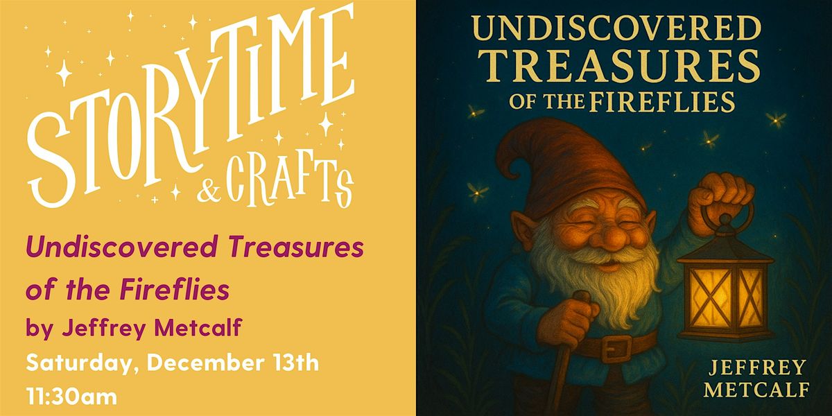 StoryTime and Crafts: Jeffrey Metcalf