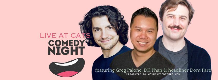 Comedy Food Tours presents - Comedy Night at Cat's!