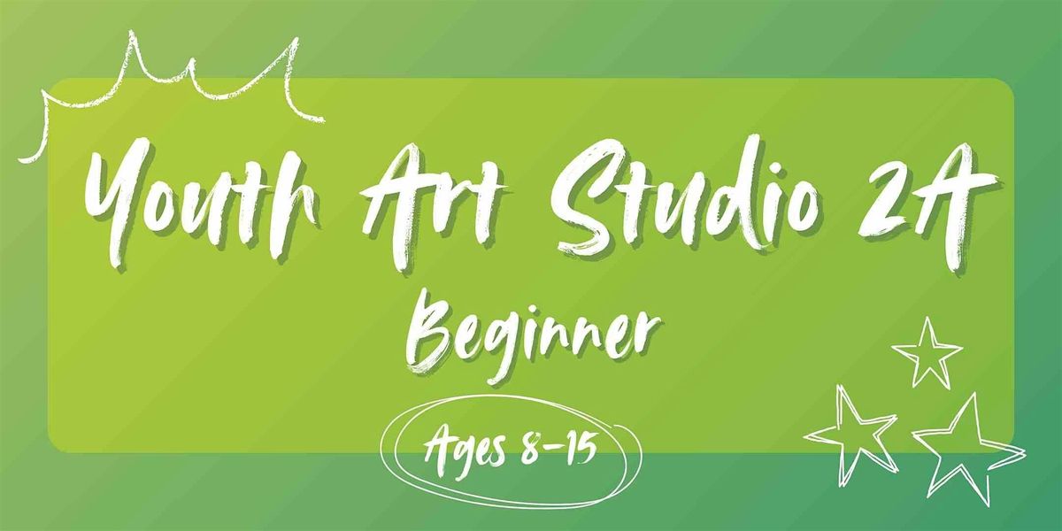Youth Art Studio 2A: Beginner (8-15)