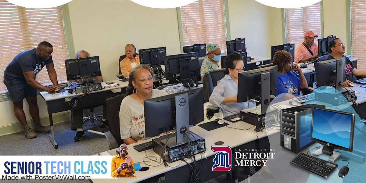 FREE SENIOR TECH CLASS @ University of Detroit Mercy