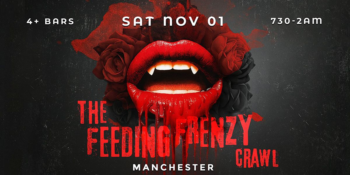 Feeding Frenzy Halloween Bar Crawl Manchester 2025