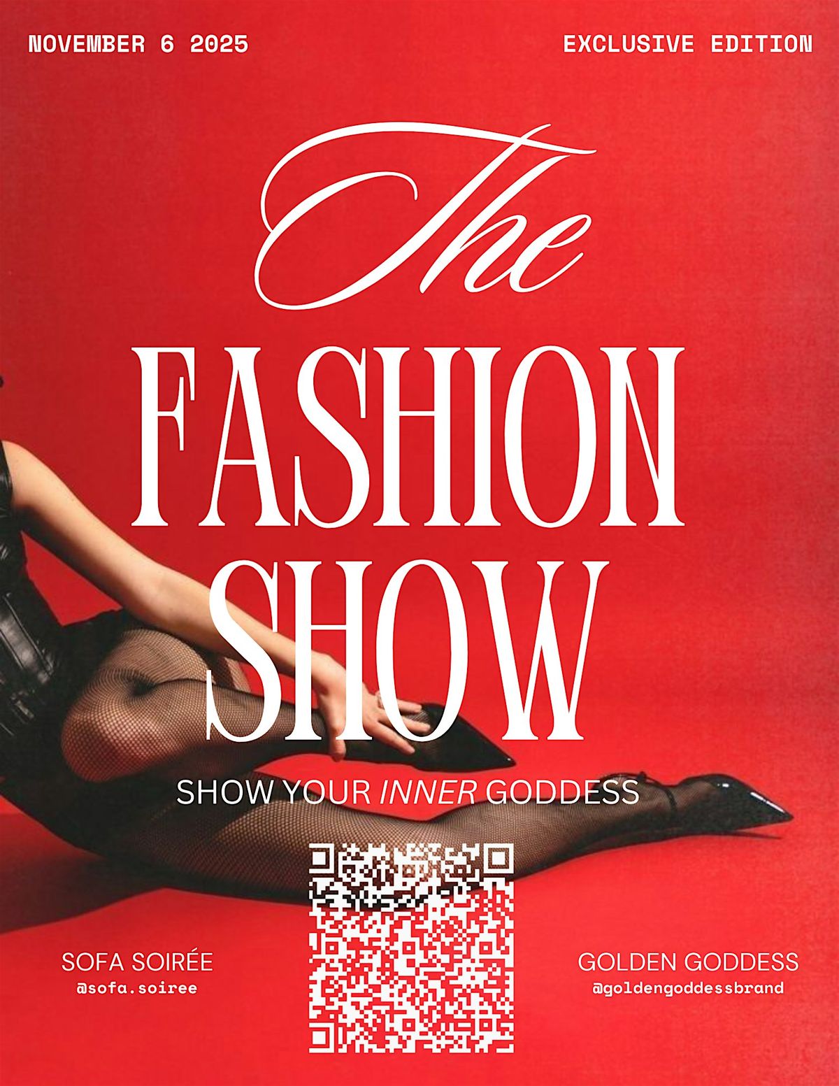 The Fashion Show - Sofa Soir\u00e9e x Golden Goddess