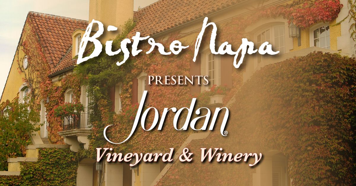 Jordan Winery Dinner 