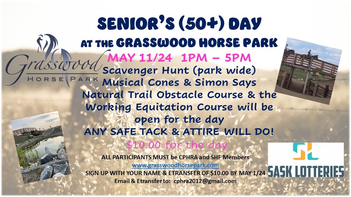 Senior's Day at the Grasswood Horse Park