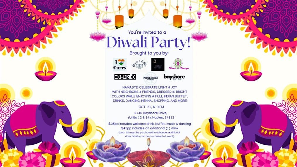 Diwali Party at the Bayshore District