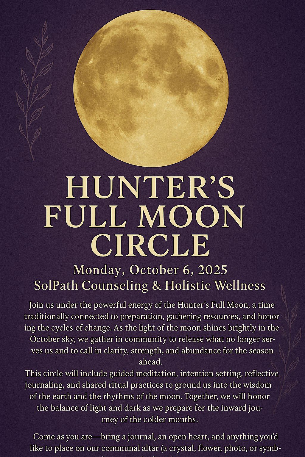 Full Moon Circle