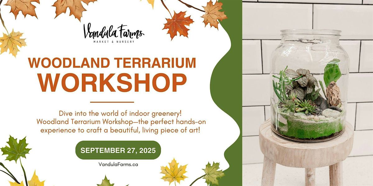 Woodland Terrarium Workshop