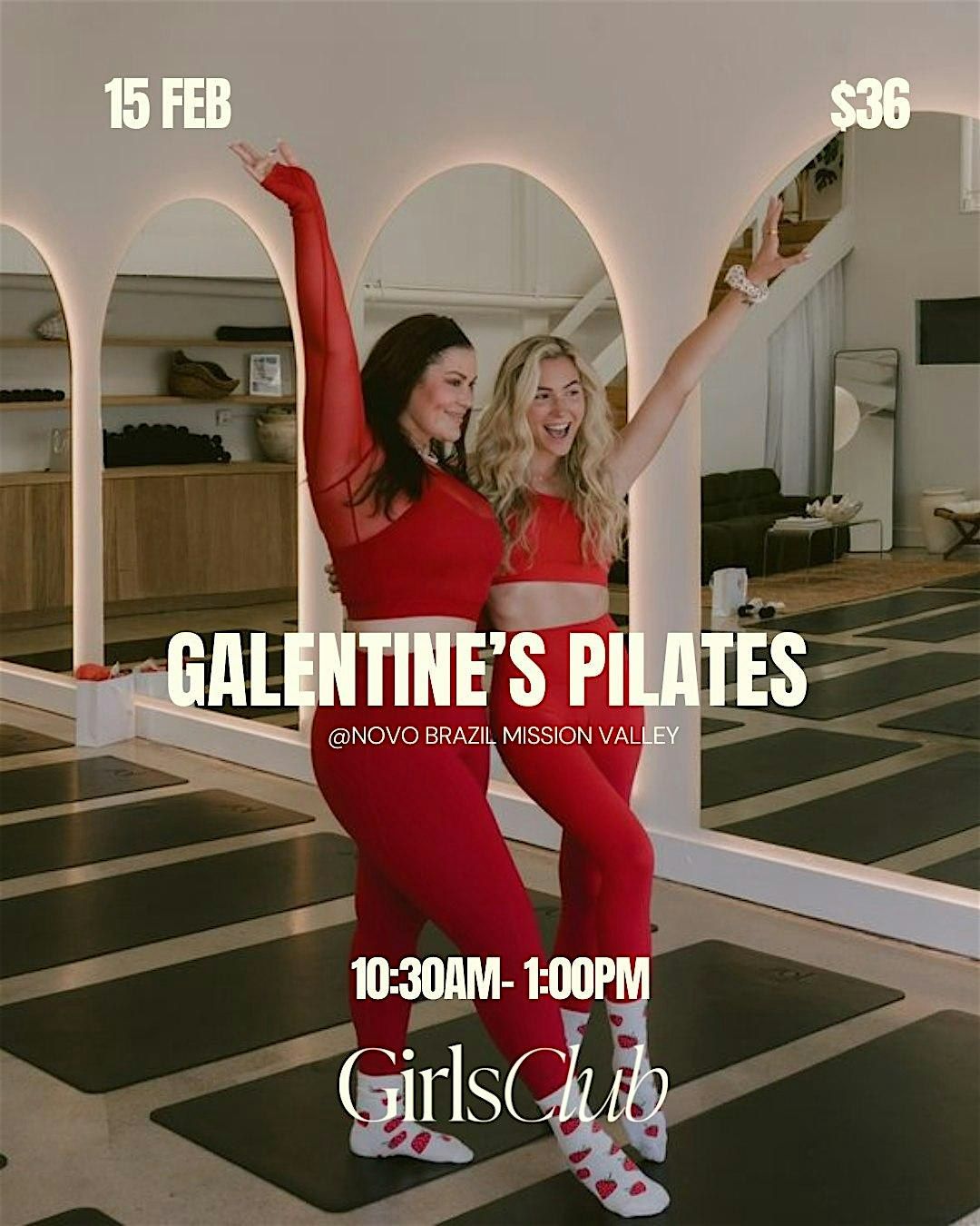 Galentine's Pilates Networking Mixer