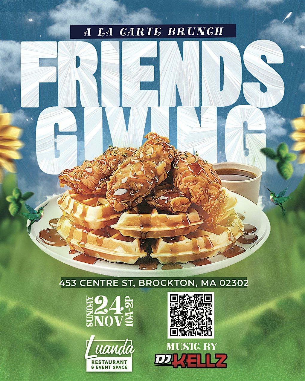 Friendsgiving Brunch: An \u00c0 La Carte Food Event (Adults-Only)