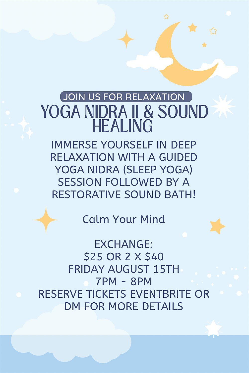 Yoga Nidra (Yoga Sleep) + Sound Healing