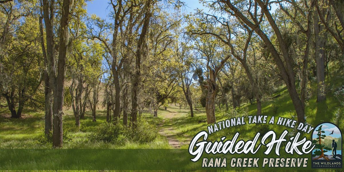 National Take a Hike Day! Guided Hike - Rana Creek Preserve