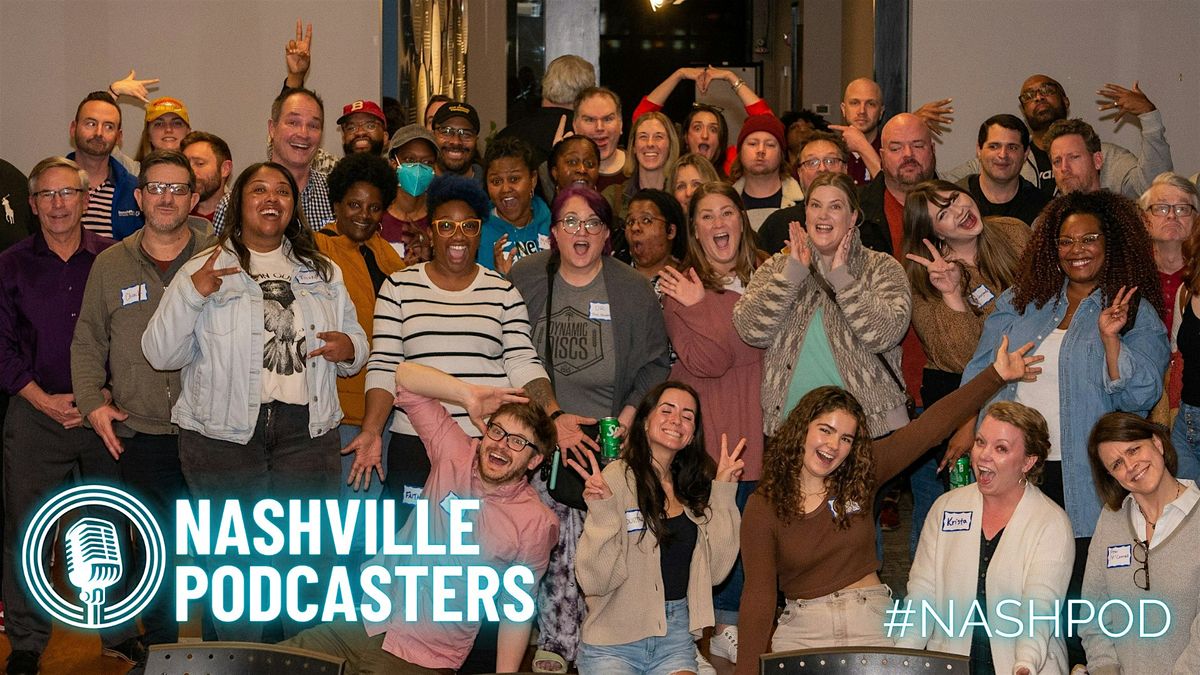 "Nashville Podcast Studio Fair" featured at NashPod meetup!