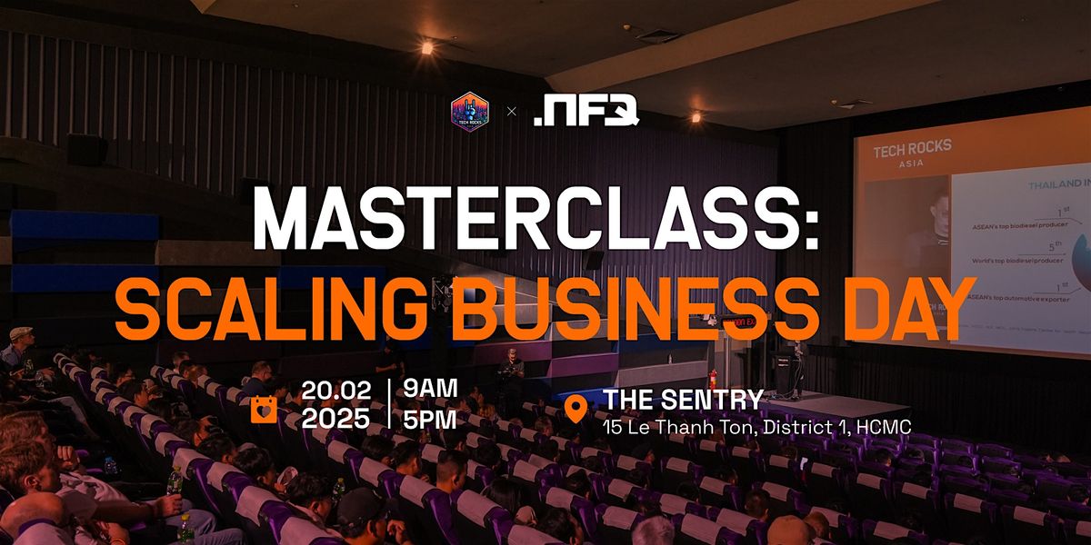 MASTERCLASS: SCALING BUSINESS DAY