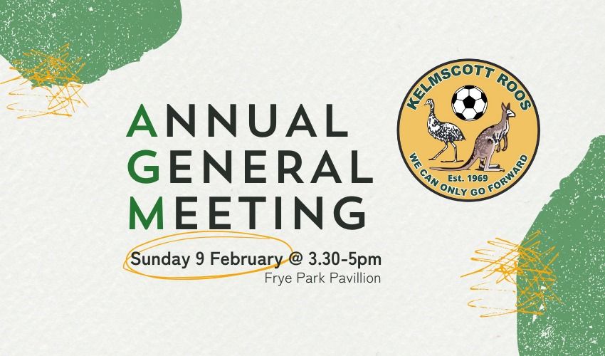 Kelmscott Roos Annual General Meeting