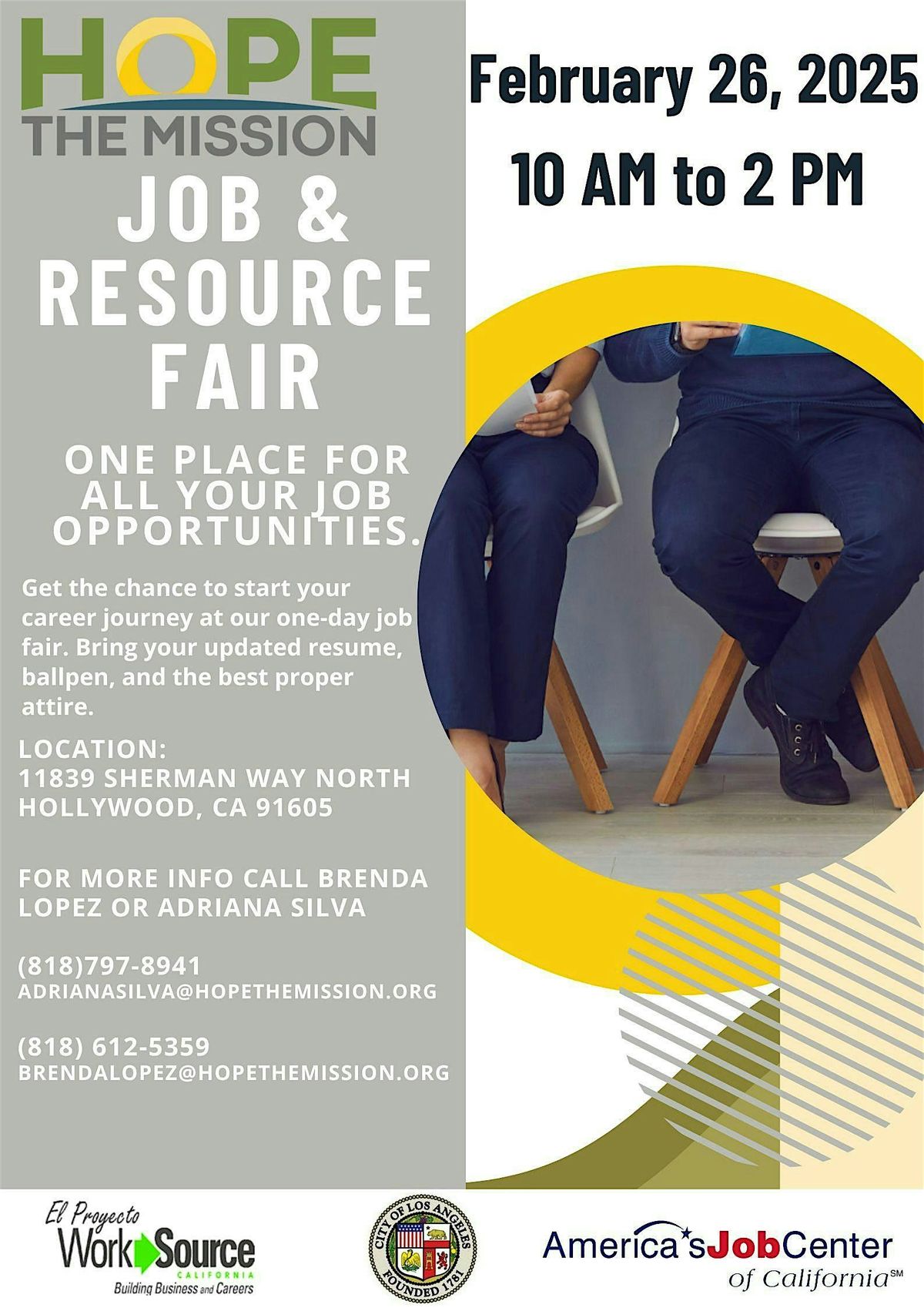 Hope the Mission  Job & Resource Fair