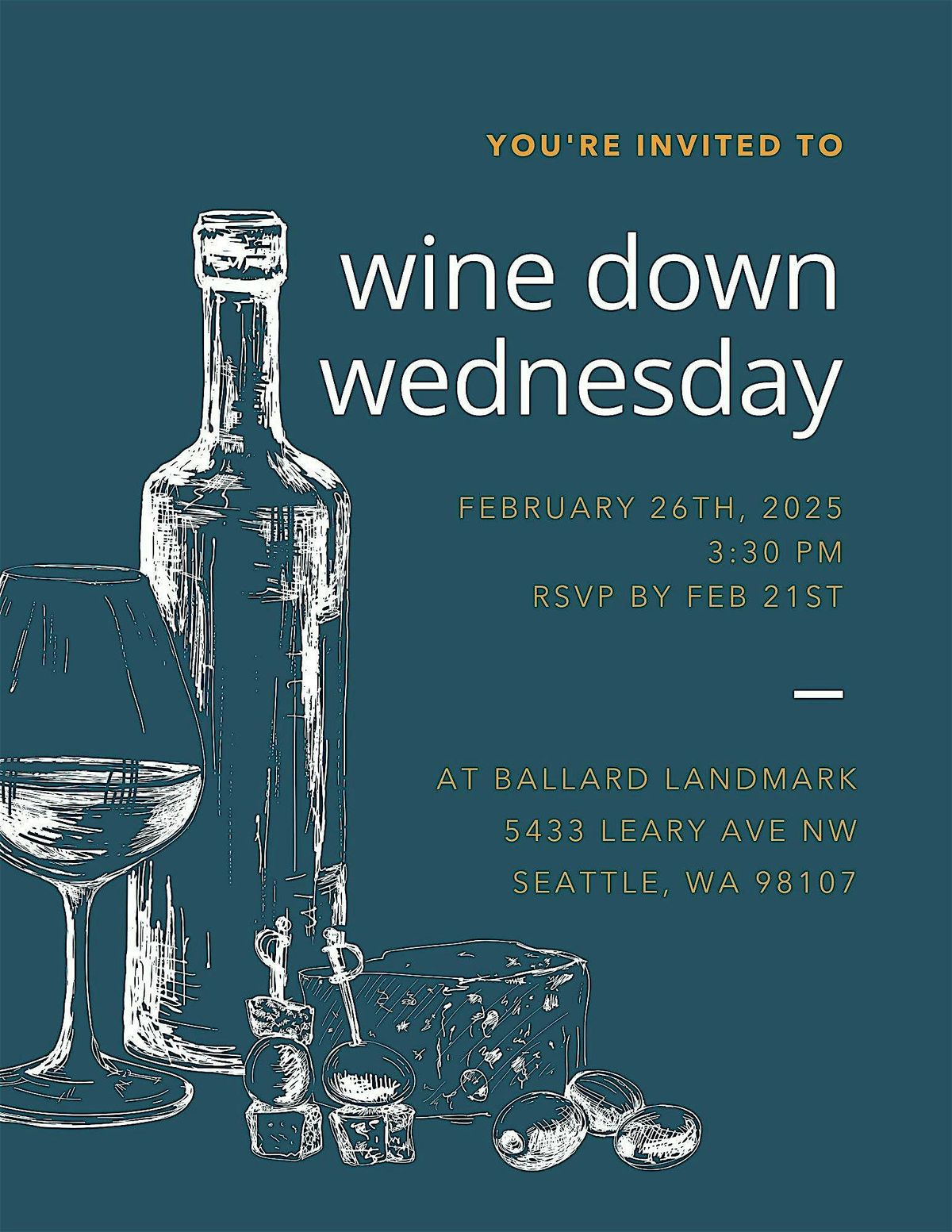 Wine Down Wednesday at Ballard Landmark