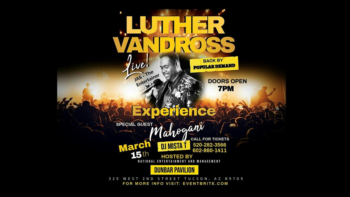 LUTHER VANDROSS EXPERIENCE LIVE!