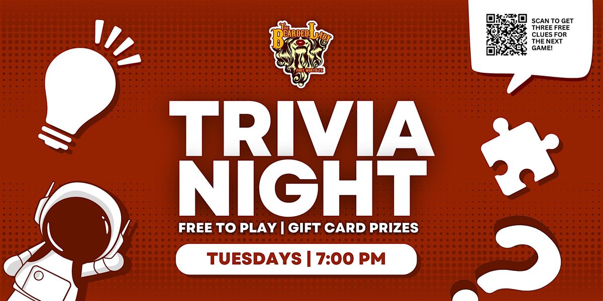 Trivia Night at The Bearded Lady