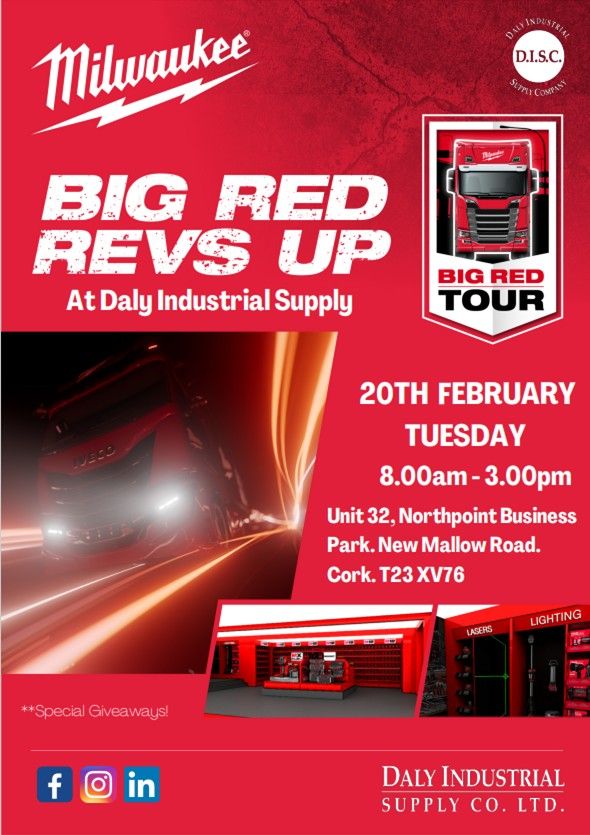 Milwaukee Truck Tour 2024 Daly Industrial Supply, DISC / DALY