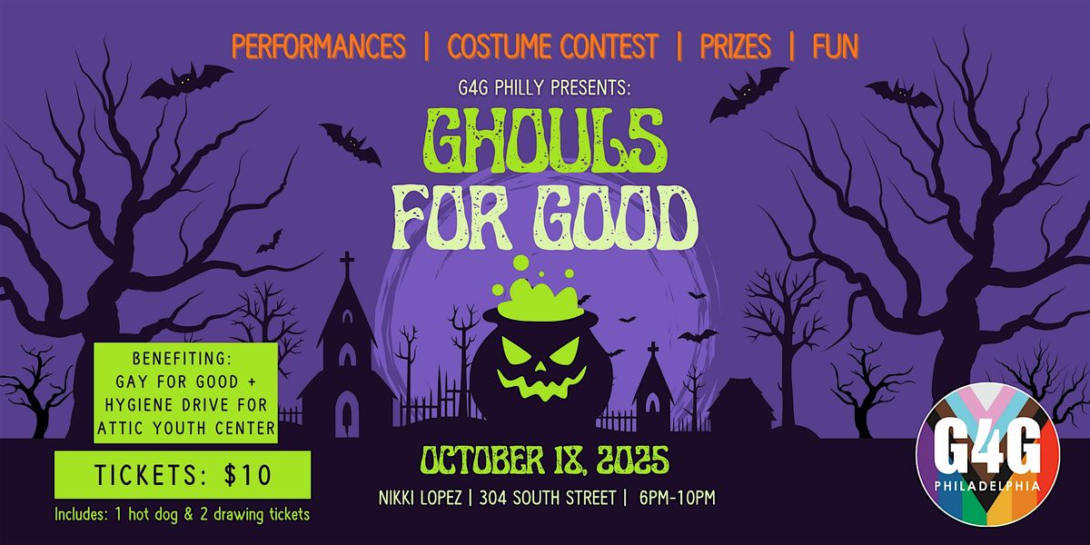 GHOULS for GOOD Social & Fundraiser at Nikki Lopez