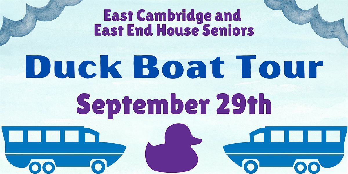 Duck Boat Tour for East End House Seniors