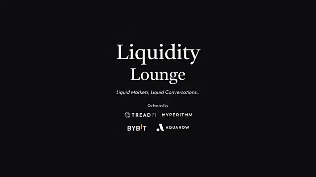 Cocktail Networking: Liquidity Lounge