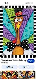 Booze n Brushes - at Heavy's Bar & Grill