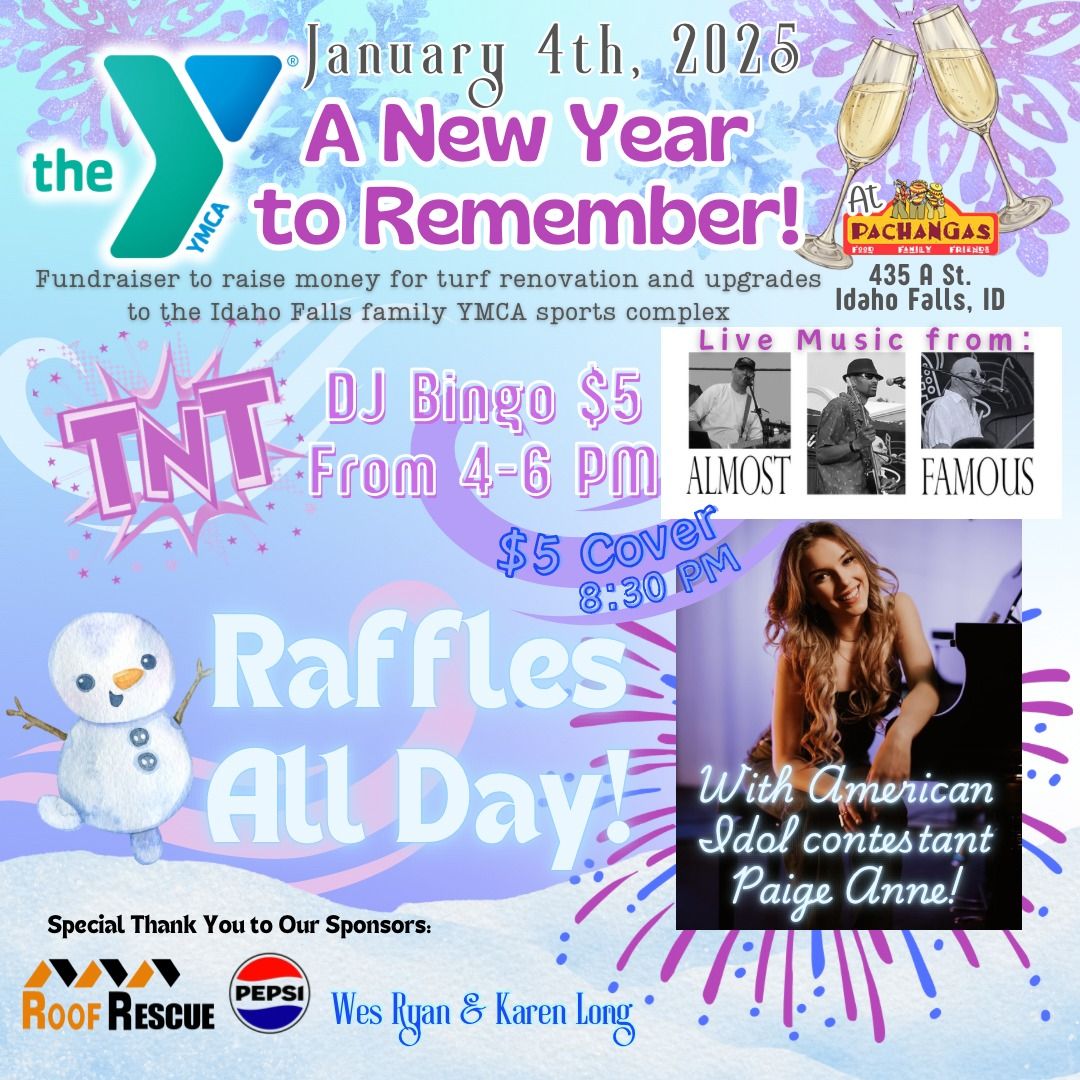 Bring in the New Year with DJ Bingo, Almost Famous - Featuring Paige Anne!!!