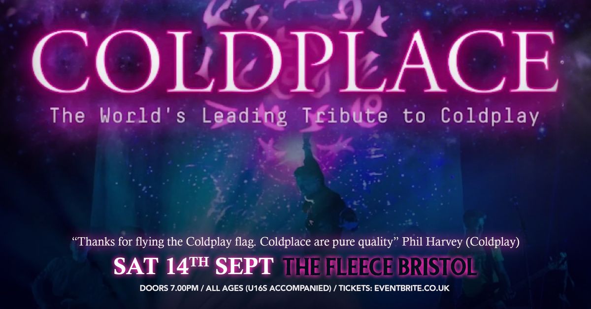 Coldplace - A Tribute To Coldplay at The Fleece, Bristol 14\/09\/24