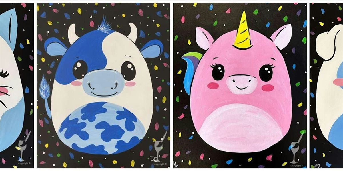 Adorable Squishy Portraits - Paint and Sip by Classpop!\u2122