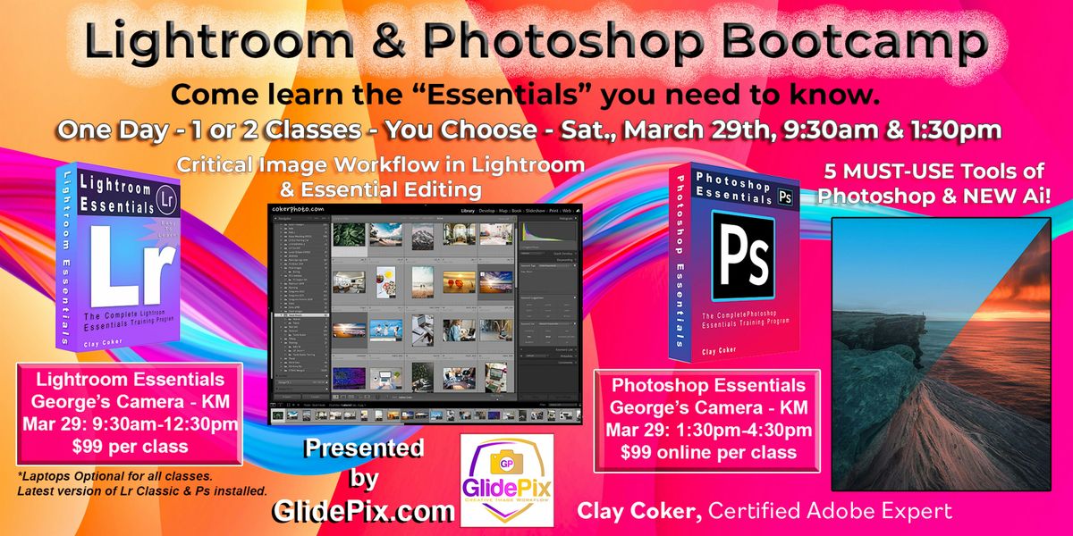 PHOTOSHOP BOOTCAMP with CLAY COKER  PART #2