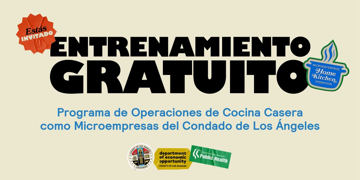 Programa de Operaciones de Cocina Casera Como Microempresas en Los Angeles