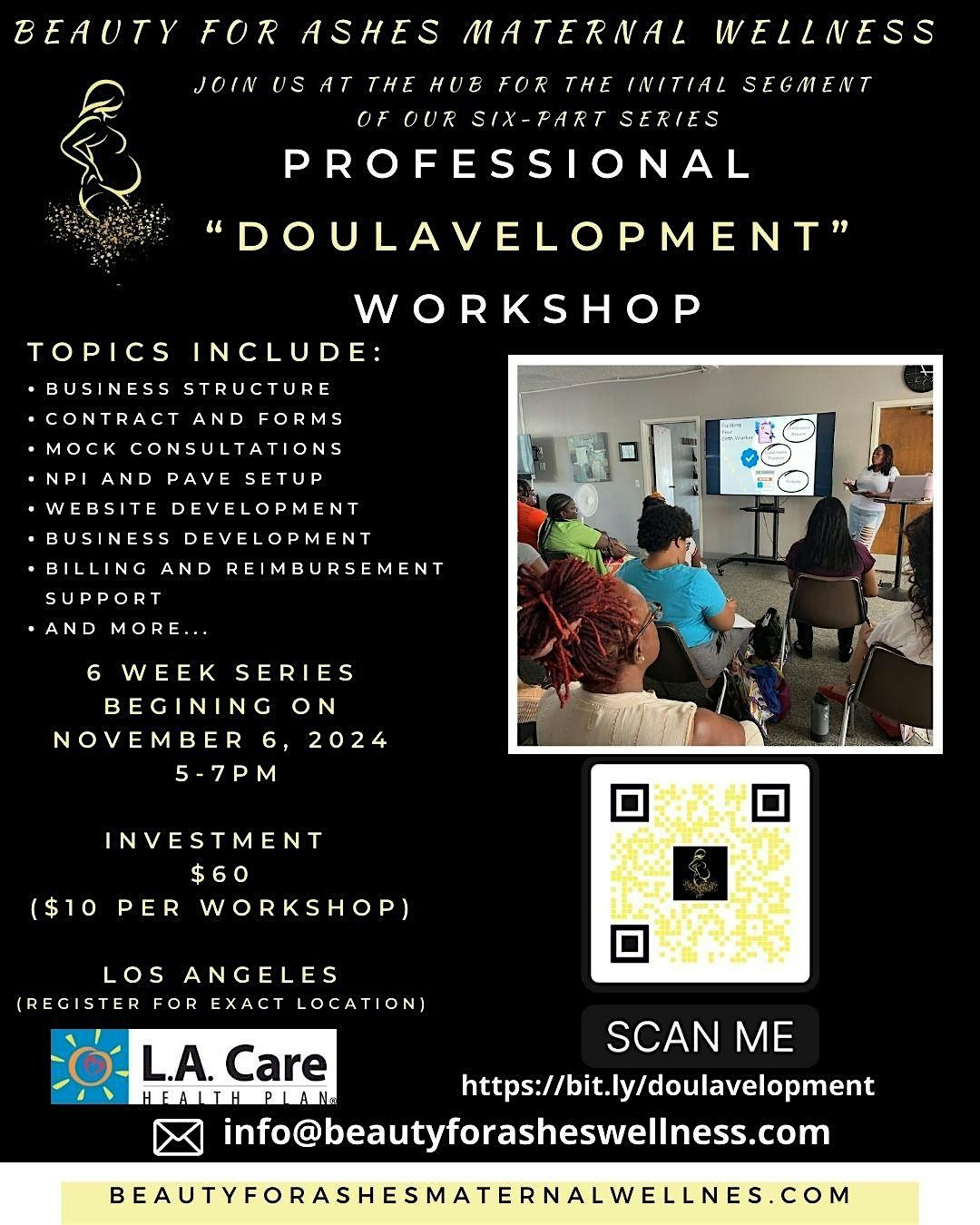 PROFESSIONAL "DOULAVELOPMENT" Workshop Series