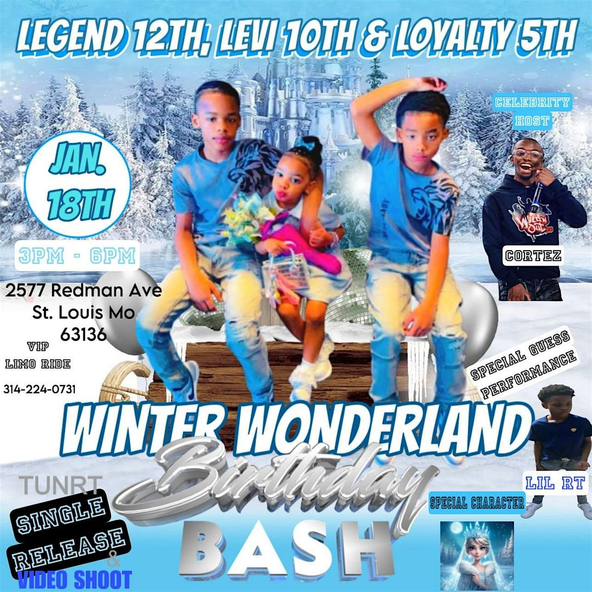 YoungWaterZ & The Mermaid Winter Wonderland Bash