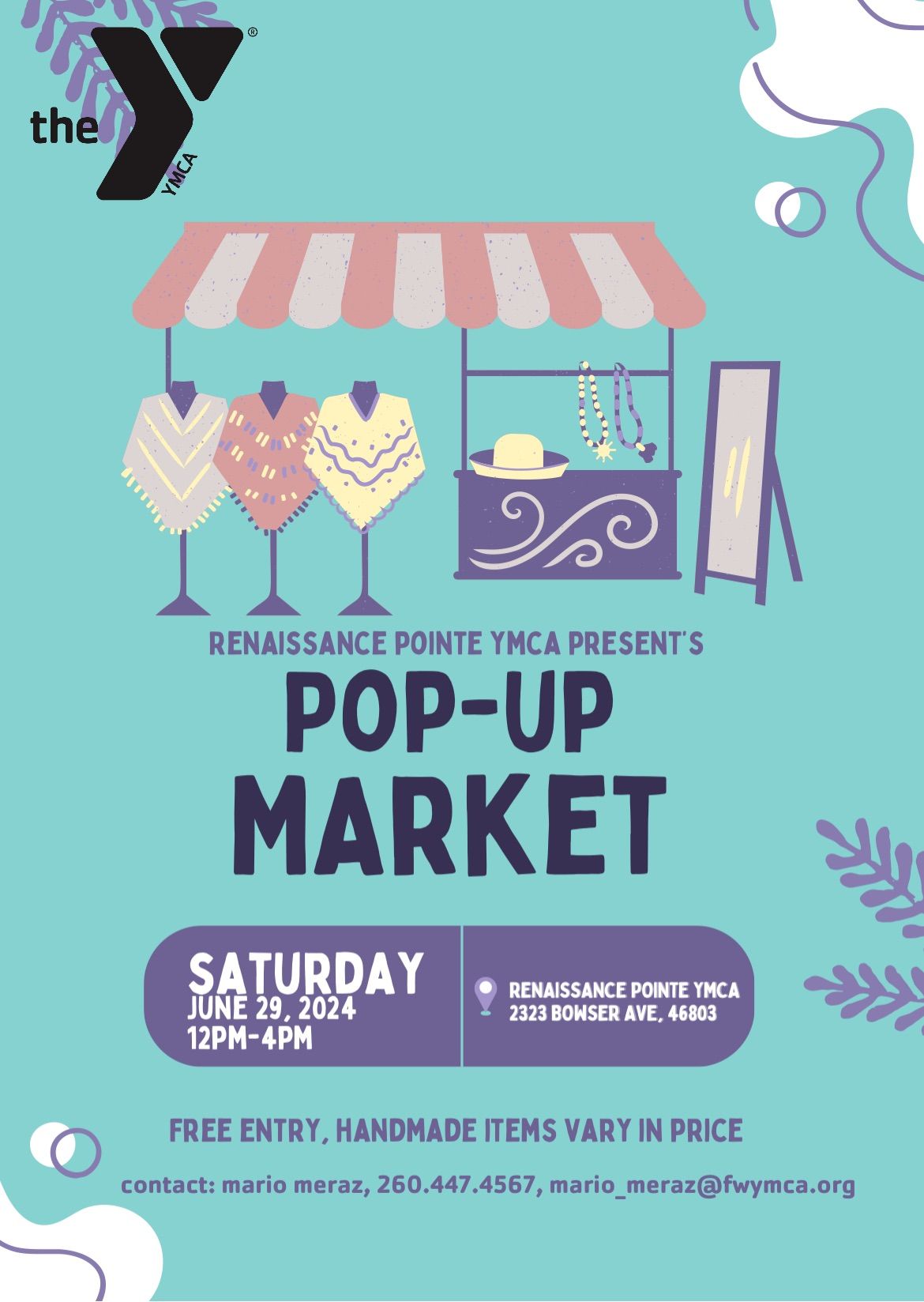 POP-UP MARKET- Renaissance Pointe YMCA