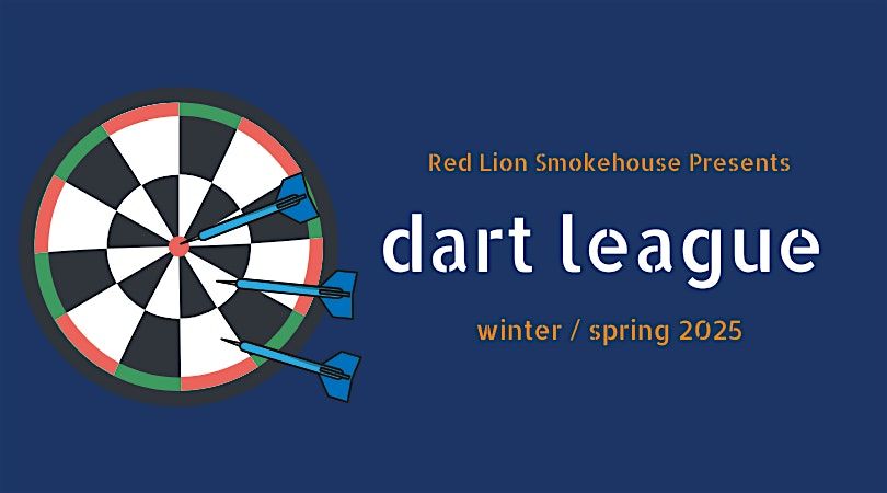 Winter \/ Spring Dart League Registration at Red Lion Smokehouse