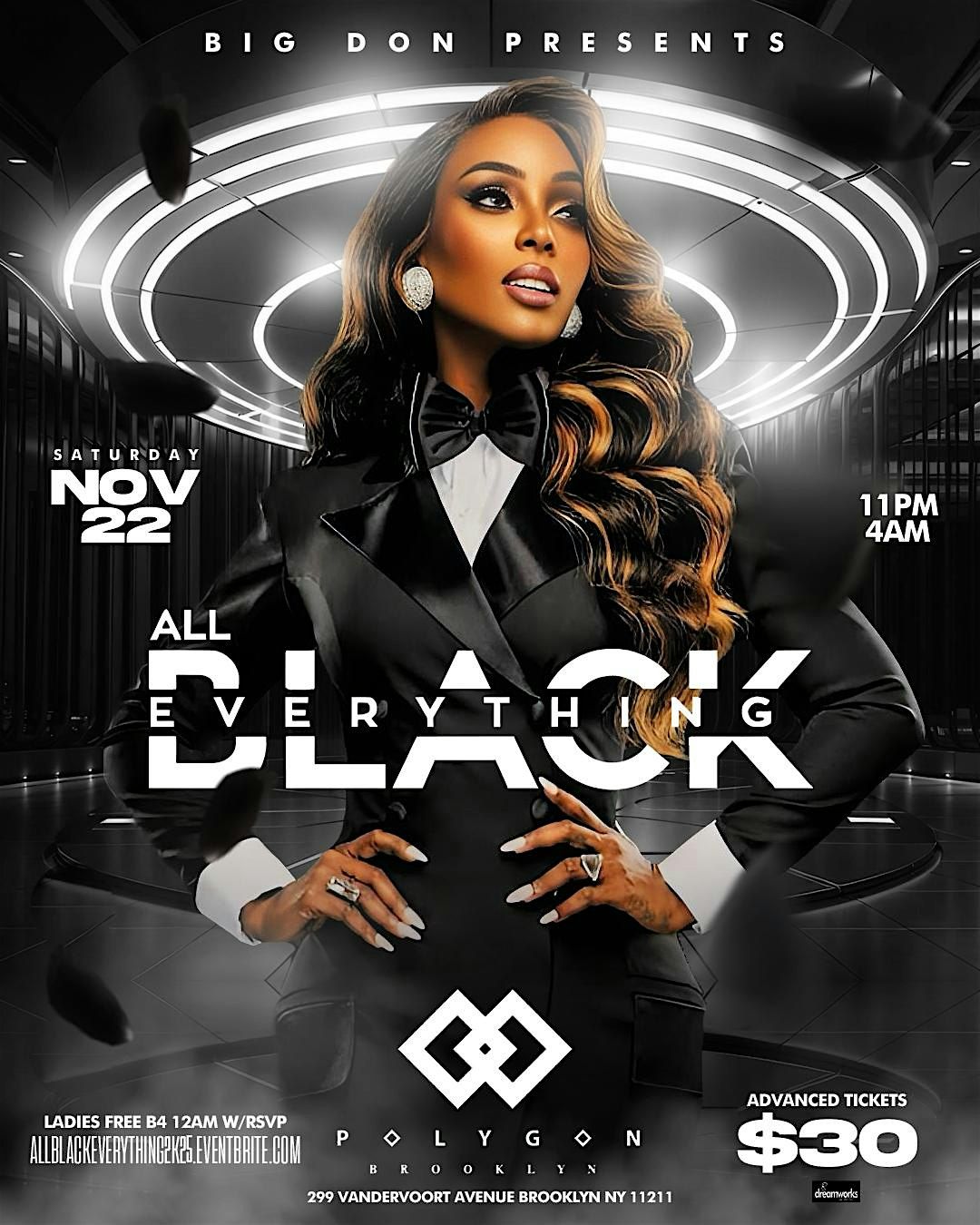 The Ultimate All Black Affair nyc Nov 22nd